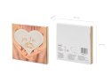 Talerzyk porcelanowy na obrączki Serce, 13.3x10.8 cm Talerzyk porcelanowy na obrączki Serce, 13.3x10.8 cm