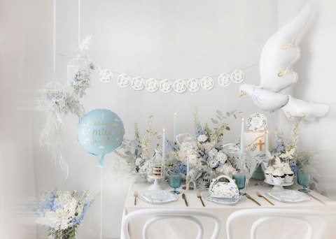 Balony dekoracje ozdoby komunijne na I Komunię HEL Balony dekoracje ozdoby komunijne na I Komunię HEL