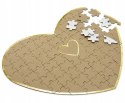 Księga gości Serce puzzle pamiątka na ślub wesele Księga gości Serce puzzle pamiątka na ślub wesele