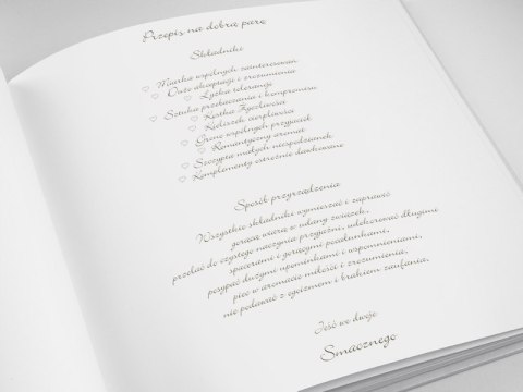 Księga gości biała brązowa na wpisy zdjęcia ŚLUB Księga gości biała brązowa na wpisy zdjęcia ŚLUB