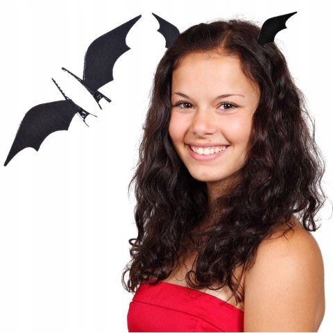 Spinki skrzydła nietoperza strój na Halloween 2szt Spinki skrzydła nietoperza strój na Halloween 2szt