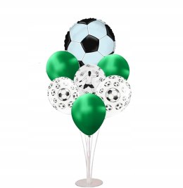Stojak na balony z piłką piłkarskie urodziny HEL