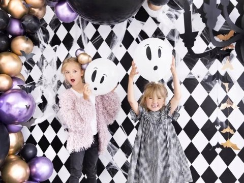 Balony Glossy fioletowe chromowane 18stka duże x50 Balony Glossy fioletowe chromowane 18stka duże x50