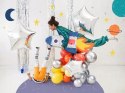 Balony Glossy srebrne chromowane ślub komunia x50 Balony Glossy srebrne chromowane ślub komunia x50