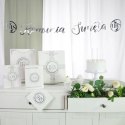 Balony baner zestaw srebrne dekoracje na I Komunię Balony baner zestaw srebrne dekoracje na I Komunię