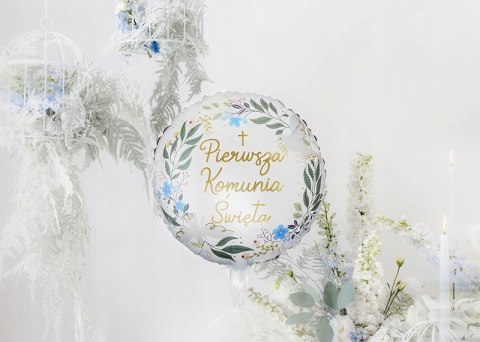 Balony dekoracje ozdoby komunijne na I Komunię HEL Balony dekoracje ozdoby komunijne na I Komunię HEL