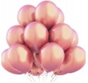 Balony różowe złoto rose gold metaliczne mocne x20 Balony różowe złoto rose gold metaliczne mocne x20