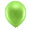 Balony zielone metaliczne wiosna murawa piłka x100 Balony zielone metaliczne wiosna murawa piłka x100