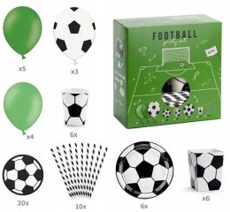 Dekoracje balony piłka nożna urodziny piłkarz 60el