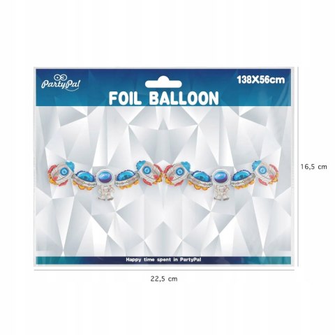 Girlanda balonowa KOSMOS balony kosmiczne urodziny