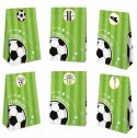 Torebki na cukierki piłka nożna football murawa x6 Torebki na cukierki piłka nożna football murawa x6