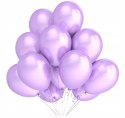 Balony fioletowe metaliczne 18 urodziny ślub x100 Balony fioletowe metaliczne 18 urodziny ślub x100