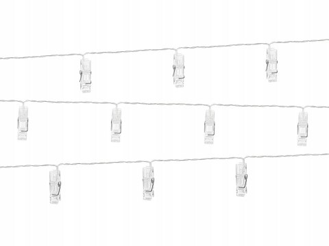 Lampki żarówki LED klamerki 1,4m na zdjęcia roczek Lampki żarówki LED klamerki 1,4m na zdjęcia roczek