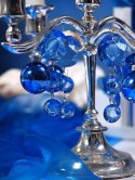 Łańcuch na choinkę organza tiul do prezentów 22kol Łańcuch na choinkę organza tiul do prezentów 22kol