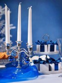 Łańcuch na choinkę organza tiul do prezentów 22kol Łańcuch na choinkę organza tiul do prezentów 22kol