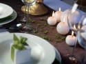 Łańcuch na choinkę organza tiul do prezentów 22kol Łańcuch na choinkę organza tiul do prezentów 22kol