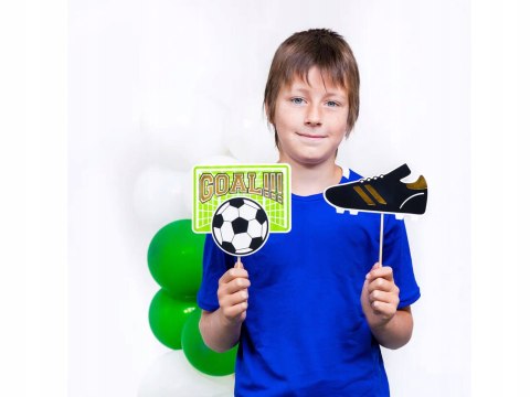 Rekwizyty do zdjęć PIŁKA NOŻNA fotobudka urodziny