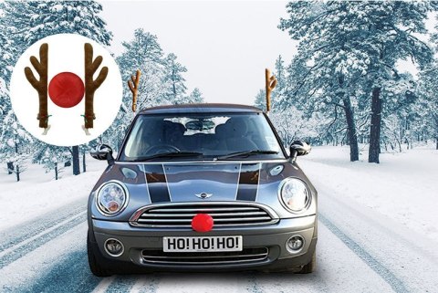 Rogi nos renifera dekoracja na auto samochód XXL Rogi nos renifera dekoracja na auto samochód XXL