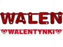 WIELKI ZESTAW dekoracje ozdoby serca na WALENTYNKI