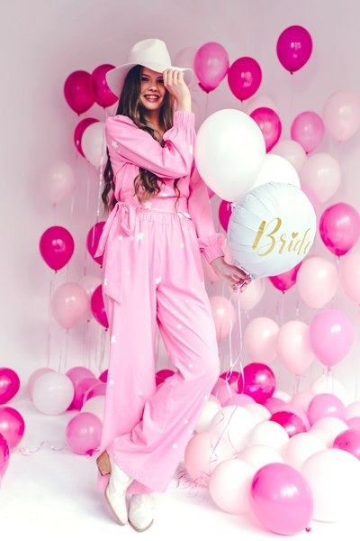 Balon foliowy Bride 45cm, biały Balon foliowy Bride 45cm, biały