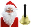 Czapka peruka broda brwi dzwonek dodatki Mikołaja Czapka peruka broda brwi dzwonek dodatki Mikołaja