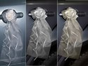 Dekoracja na auto do ślubu maskę auta samochodu Pary Młodej Wesele Dekoracja na auto do ślubu maskę auta samochodu Pary Młodej Wesele