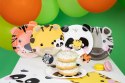 Balony dekoracje kubeczki talerzyki serwetki zwierzątka dżungla na urodziny