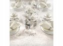 Piękna perłowa organza bieżnik na stół I Komunię Świętą Chrzest Wesele 9m Piękna perłowa organza bieżnik na stół I Komunię Świętą Chrzest Wesele 9m