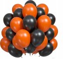 Baner girlanda dynie pomarańczowe czarne balony kurtyna gadżet na Halloween