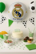 Balon Real Madryt herb balony z piłką piłka nożna urodzinowe na hel 42cm