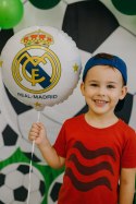 Balon stojak z balonami Real Madryt balony dla kibica urodziny piłka nożna