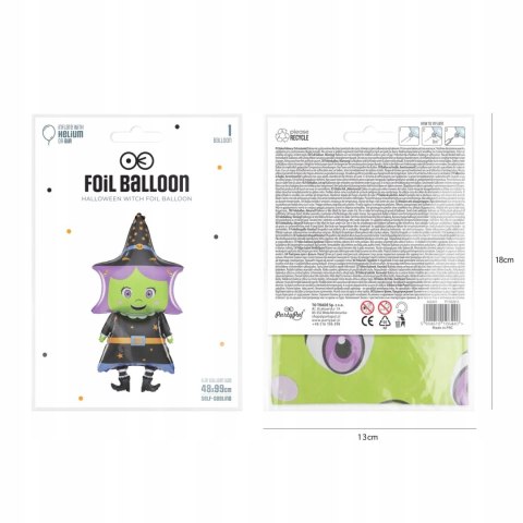 Balony girlanda nietoperze czarownica kurtyna pajęczyna dekoracje Halloween