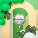 Balony safari dekoracje urodzinowe ZOO zwierzątka 2 latka dowolne urodziny
