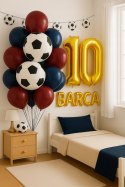 Balony urodzinowe na każde cyfra 1-99 urodziny dla kibica FC BARCELONA hel