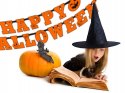 Stojak na balony girlanda dynia dynie kurtyna nietoperze napis Halloween