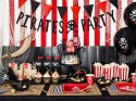 Strój przebranie czapka bandana pirata opaska na oko kapelusz hak piracki