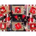 Strój przebranie czapka bandana pirata opaska na oko kapelusz hak piracki
