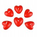 Świece serca sztuczne płatki róż na Walentynki napis LOVE balony serca x10