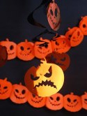 Zestaw Balonów na Halloween Dekoracje Party Czarny Pomarańcz Girlanda Dynia