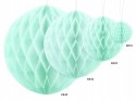 Kule bibułowe pompony z bibuły 3D kolorowe honeycomb 20 KOLORÓW 20cm 8szt