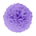 Pompony bibułowe fioletowe liliowe kule z bibuły na ślub wesele 25cm 8szt